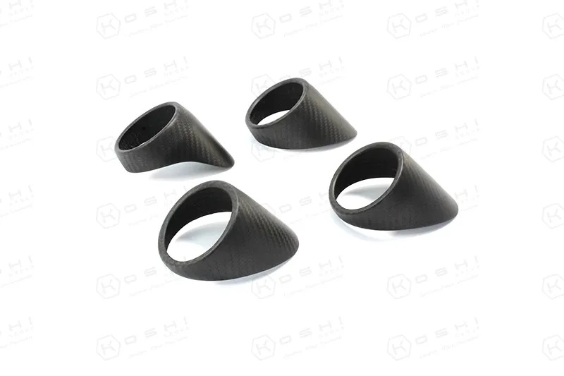 Alfa Romeo 4C Interior Air Vent Trim Kit - Carbon Fiber - Spyder - Matte Finish